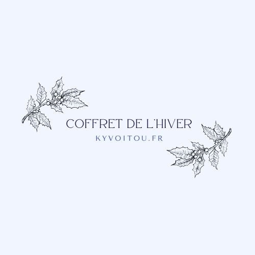 Coffret ésotérique - saison - hiver - bois naturel gravé - kyvoitou ❄️