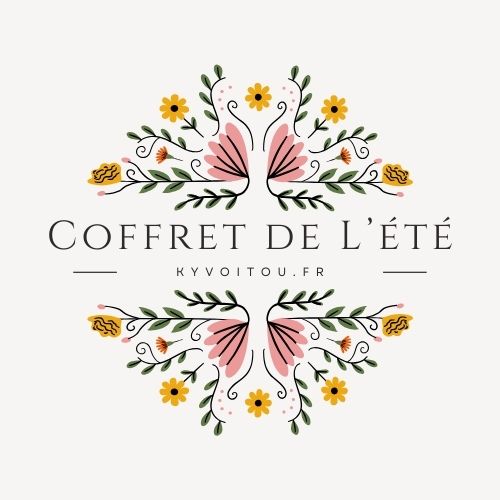 Coffret ésotérique - saison - été - bois naturel gravé - kyvoitou 🌟