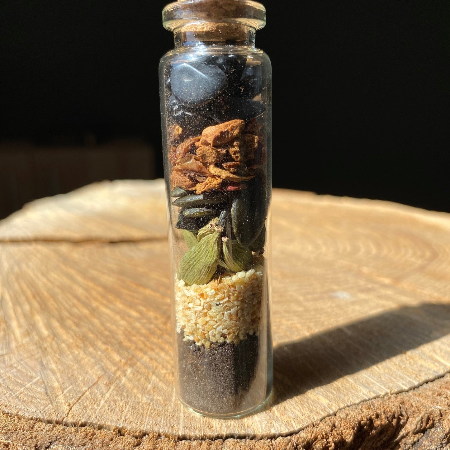 Magic vial - anchoring - natural stones - plants - kyvoitou π³