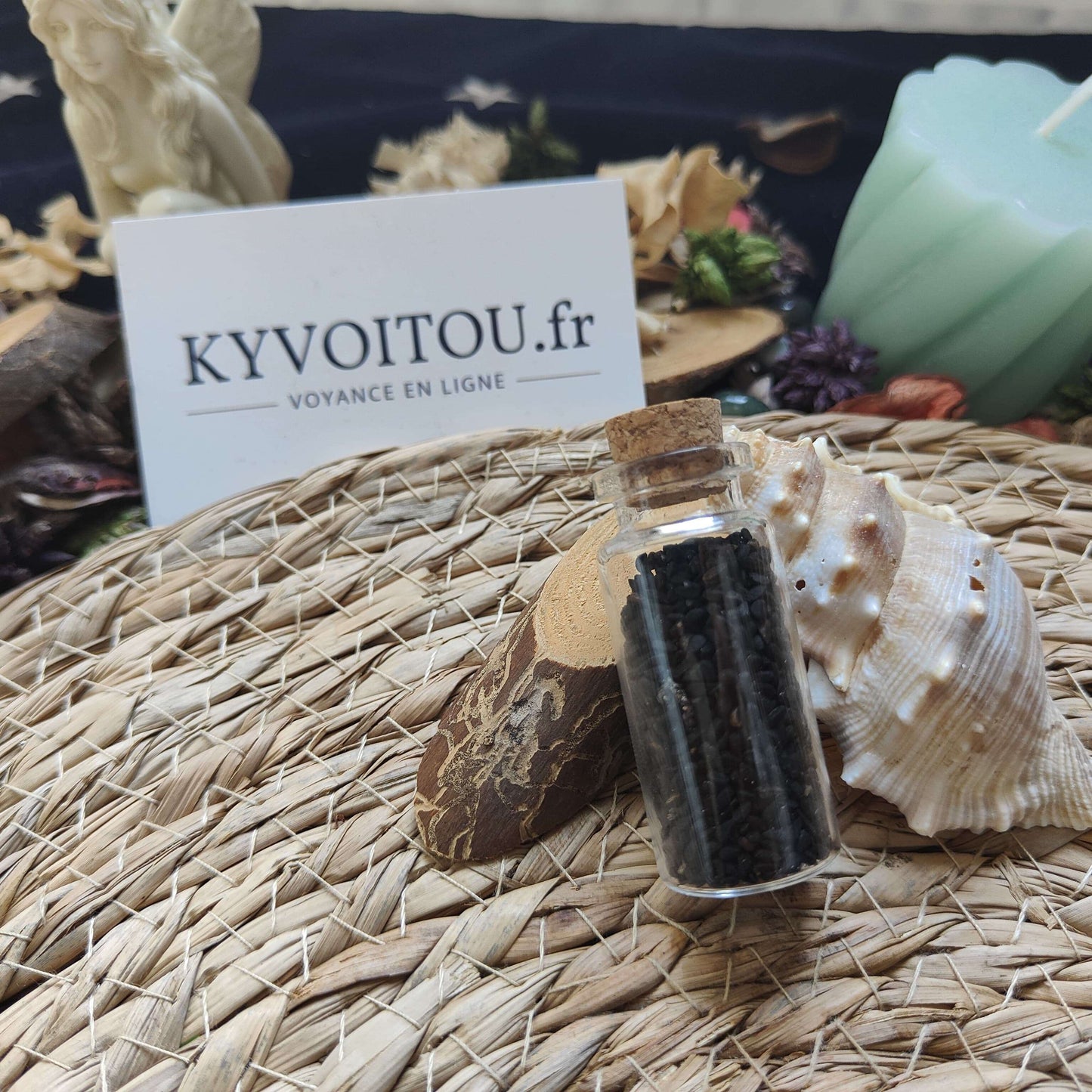 Esotérisme - cinouj - encens - protection contre les magies noires et énergies négatives - kyvoitou ✋🏼