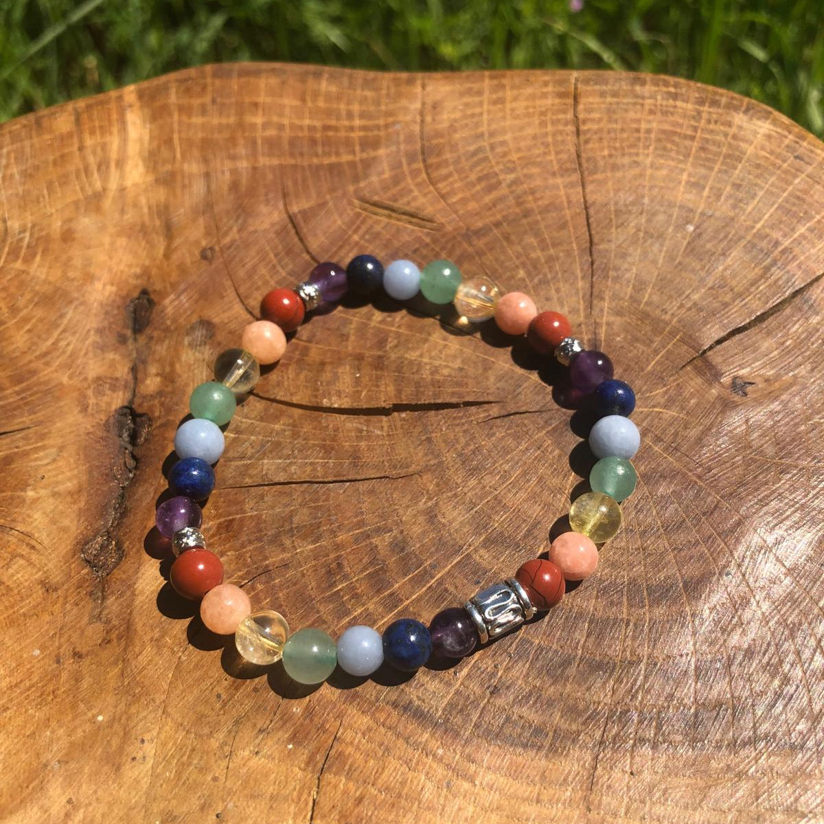Bijoux ésotérique - bracelet pierres naturelles - chakras équilibre - kyvoitou 📿