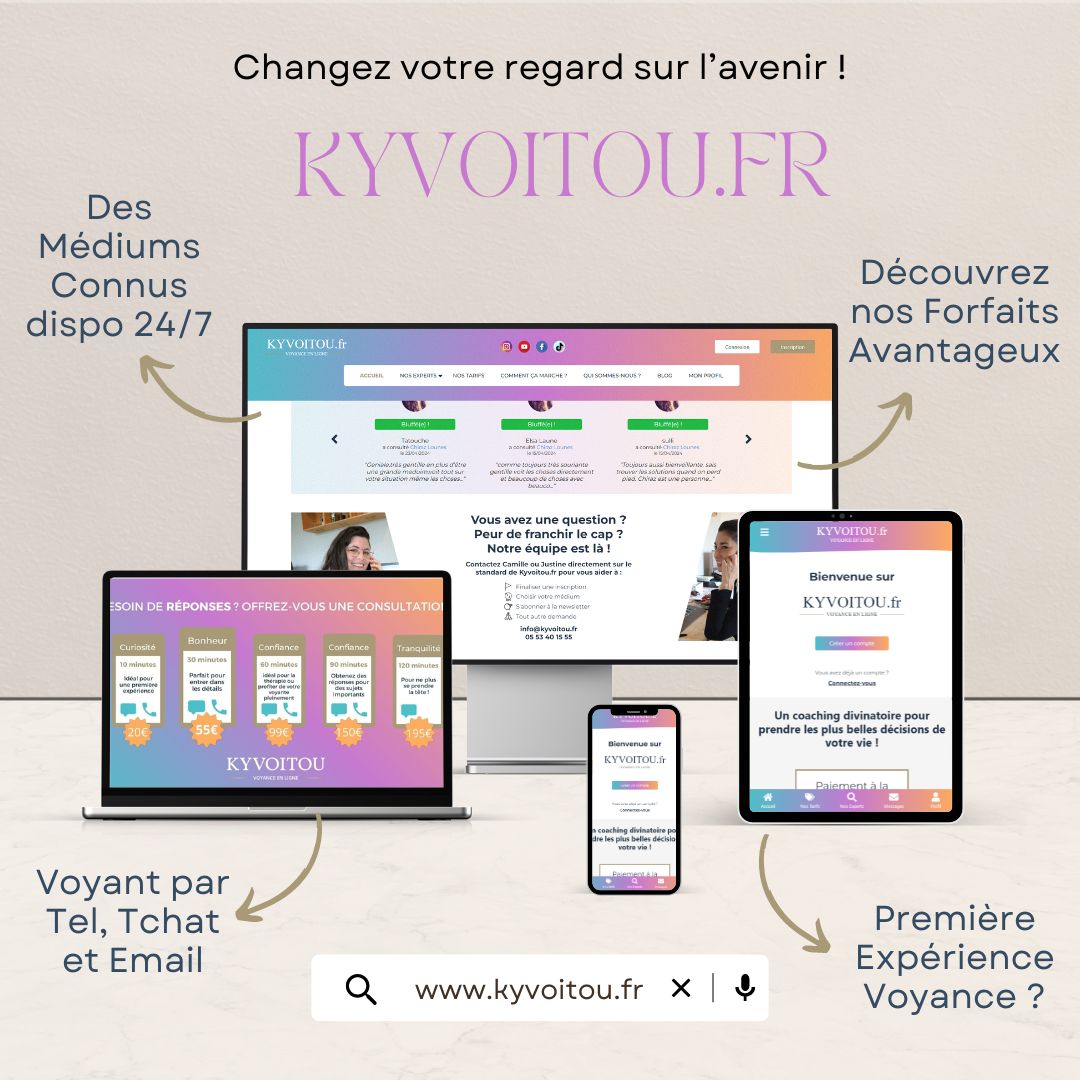 Forfait voyance en ligne - sérénité - 90 min - kyvoitou 🔮