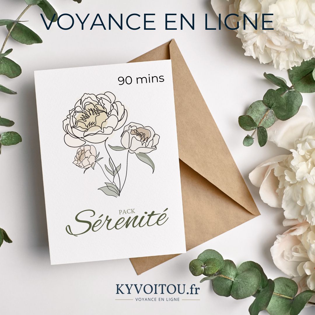 Forfait voyance en ligne - sérénité - 90 min - kyvoitou 🔮