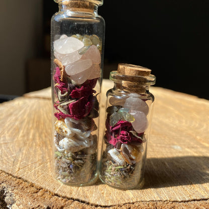 Magic vial - pregnancy protection - natural stones - plants - kyvoitou 🤰