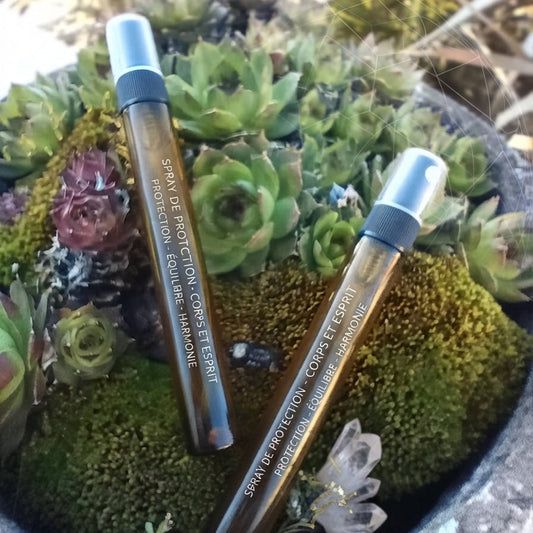 Spray de protection instantané - purification énergétique - flacon vaporisateur 10 ml - bouclier contre les énergies négatives - produit ésotérique - kyvoitou 🛡️