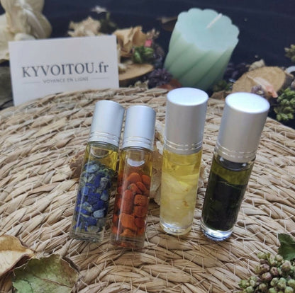 Lapis Lazuli Roll-on - harmony and intuition - third eye chakra - natural stones - jojoba oil - kyvoitou 💎
