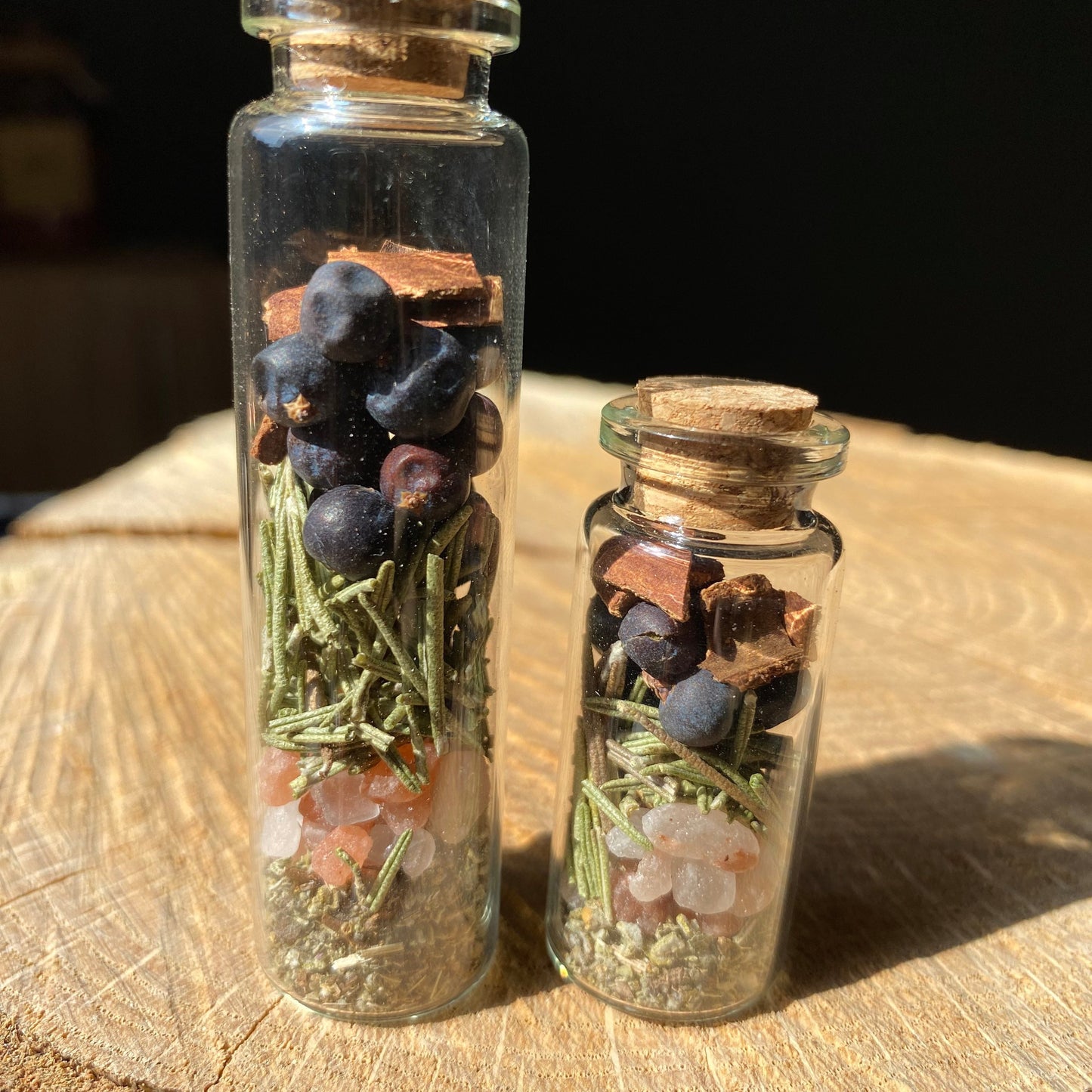 Fiole magique - scolarité - pierres naturelles - plantes - kyvoitou 💼